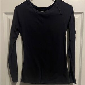 Classic Gray Long Sleeve Women's Top
